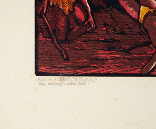 Josef Váchal (1884-1969) - KAIN A ABEL