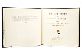 George Barbier (1882-1932) - DIX-SEPT DESSINS DE GEORGE BARBIER SUR LE CANTIQUE DES CANTIQUES