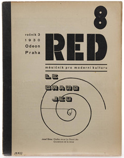 Karel Teige (1900-1951) - RED - 3 KOMPLETNÍ ROČNÍKY (1-3)