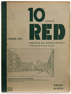 Karel Teige (1900-1951) - RED - 3 KOMPLETNÍ ROČNÍKY (1-3)