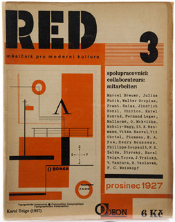 Karel Teige (1900-1951) - RED - 3 KOMPLETNÍ ROČNÍKY (1-3)