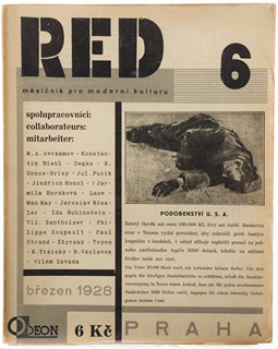 Karel Teige (1900-1951) - RED - 3 KOMPLETNÍ ROČNÍKY (1-3)
