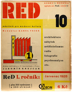 Karel Teige (1900-1951) - RED - 3 KOMPLETNÍ ROČNÍKY (1-3)