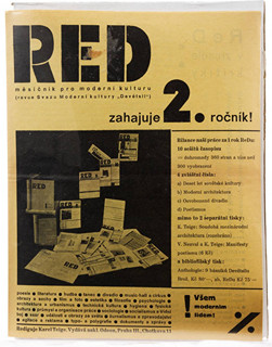 Karel Teige (1900-1951) - RED - 3 KOMPLETNÍ ROČNÍKY (1-3)