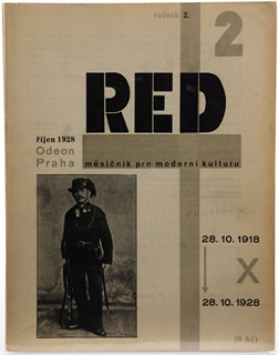 Karel Teige (1900-1951) - RED - 3 KOMPLETNÍ ROČNÍKY (1-3)