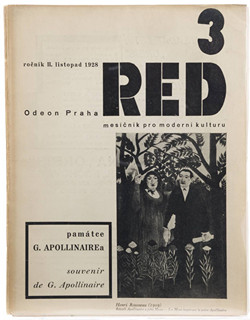 Karel Teige (1900-1951) - RED - 3 KOMPLETNÍ ROČNÍKY (1-3)