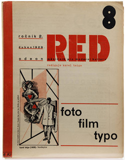 Karel Teige (1900-1951) - RED - 3 KOMPLETNÍ ROČNÍKY (1-3)