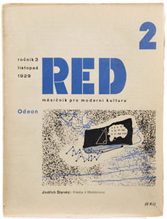 Karel Teige (1900-1951) - RED - 3 KOMPLETNÍ ROČNÍKY (1-3)