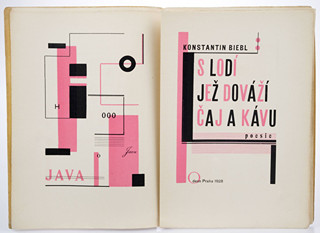 Konstantin Biebl (1898-1951) Karel Teige (1900-1951) - S LODÍ, JEŽ DOVÁŽÍ ČAJ A KÁVU