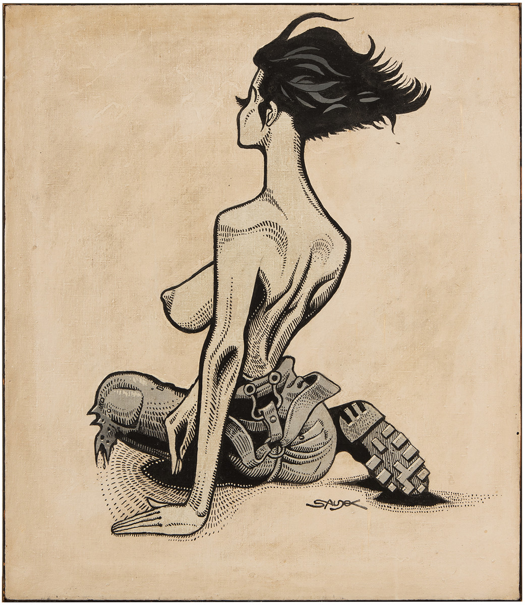 Saudek Kája - Černovláska