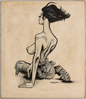 Saudek Kája - Černovláska