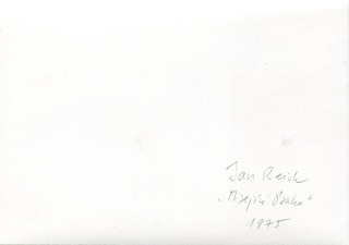 Jan Reich (1942-2009) - Z cyklu Mizející Praha