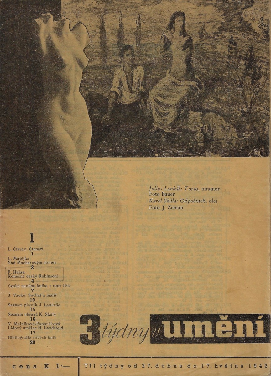 Jaroslav Seifert (1901 - 1986) - 3 týdny v umění (podpis Jaroslava Seiferta)
