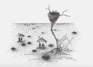 Toyen (1902 - 1980) - TIR : cycle de douze dessins 1939-1940 / Radovan Ivsic, dessins Toyen