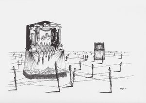 Toyen (1902 - 1980) - TIR : cycle de douze dessins 1939-1940 / Radovan Ivsic, dessins Toyen