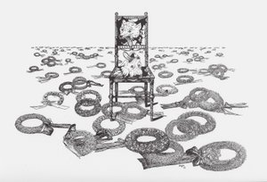 Toyen (1902 - 1980) - TIR : cycle de douze dessins 1939-1940 / Radovan Ivsic, dessins Toyen