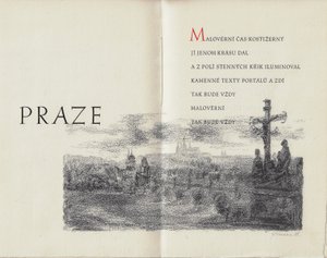 František Halas (1901 - 1949) - Praze / František Halas ; úprava Josef Ficenec