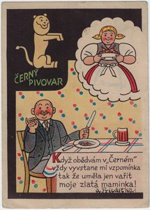 Josef Lada (1887 - 1957) - Černý pivovar