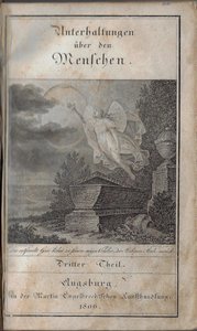 Unterhaltungen über den Menschen. Dritter Theil / Gottlieb Tobias Wilhelm