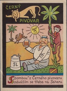 Josef Lada (1887 - 1957) - Černý pivovar