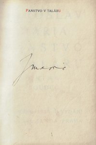 Ludvík Bradáč (1885 - 1947) - Panstvo v taláru : kniha soudců / Jaroslav Maria ; vazba Ludvík Bradáč