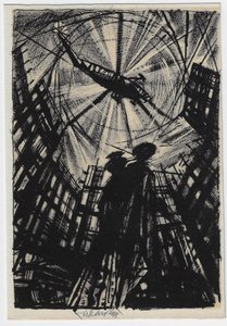 Max Švabinský (1873 - 1962) - Čeští básníci a grafici Divadlu hudby k desáté jubilejní sezóně 1949-1959