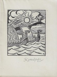 Jan Konůpek (1883 - 1950) - Saga o Hrafnkelovi, knězi Freyově / vyzdobil Jan Konůpek