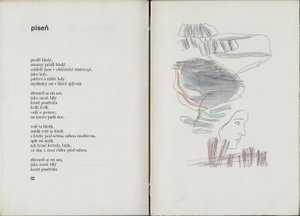 Toyen (1902 - 1980) - Žal : básně / Stanislav Kostka Neumann ; výzdoba Toyen