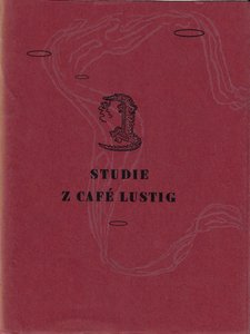 Petr Bezruč (1867 - 1958) - Studie z Café Lustig / Petr Bezruč