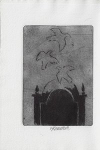 Jaroslav Seifert (1901 - 1986) - Kytička fialek / Jaroslav Seifert ; tři suché jehly Vladimír Komárek