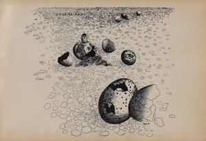 Toyen (1902 - 1980) - Střelnice : cyklus dvanácti kreseb 1939-1940 / Toyen