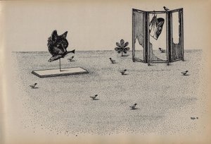 Toyen (1902 - 1980) - Střelnice : cyklus dvanácti kreseb 1939-1940 / Toyen