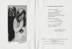 Jaroslav Seifert (1901 - 1986) - Jaroslav Seifert : náčrt k portrétu / Václav Černý