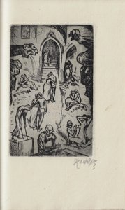 Jan Konůpek (1883 - 1950) - Labyrint světa : povídka / Karel Matěj Čapek-Chod ; šest leptů Jan Konůpek