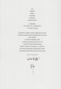 Pavel Roučka (1942) - Neboť ví... / Petr Kopta ; dvě barevné litografie Pavel Roučka