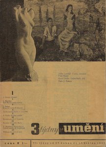Jaroslav Seifert (1901 - 1986) - 3 týdny v umění (podpis Jaroslava Seiferta)
