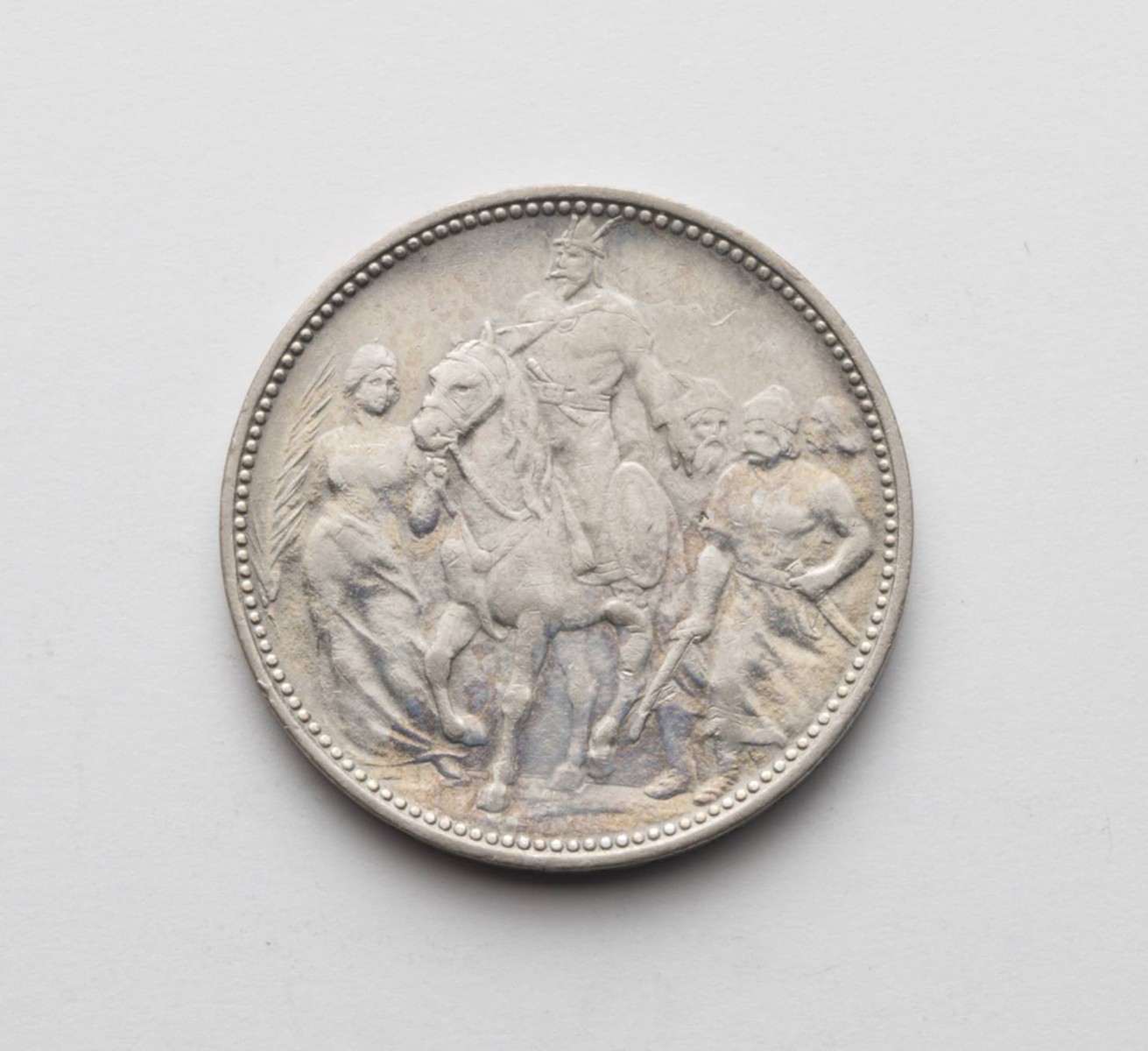1 KORUNA 1896 KB MILENIOVÁ (1000. VÝROČÍ PŘÍCHODU MAĎARŮ DO PODUNAJSKÉ NÍŽINY)