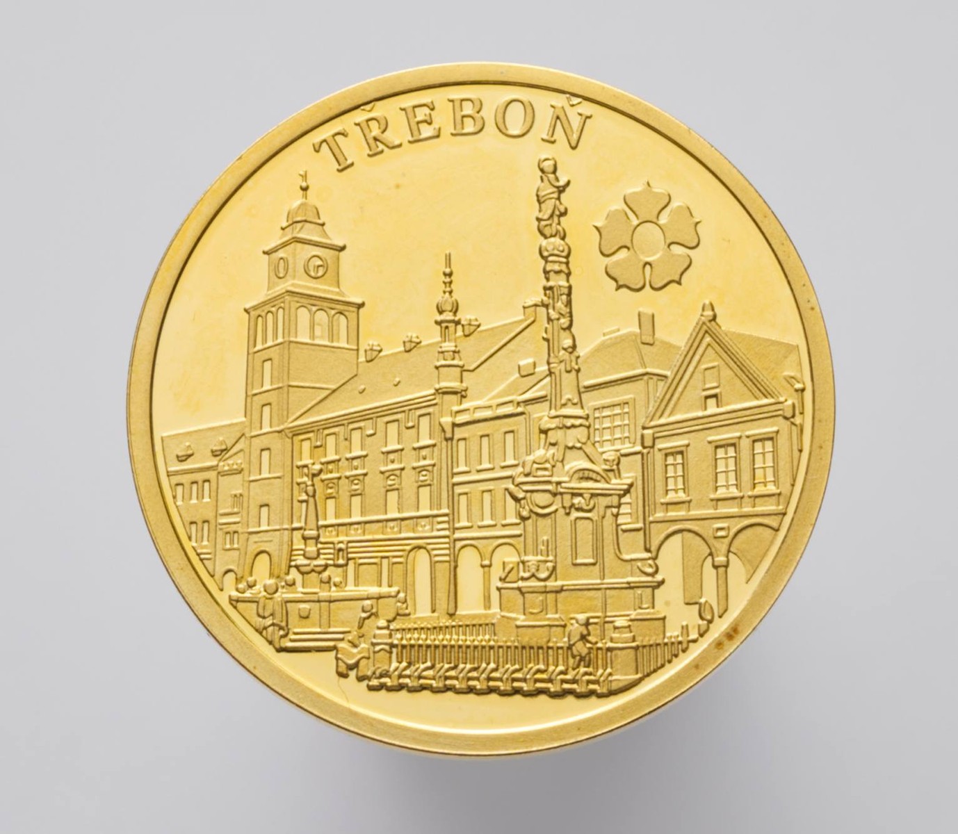 ZLATÁ PAMĚTNÍ MEDAILE TŘEBOŇ 2011 - 400 LET OD VYMŘENÍ ROŽMBERKŮ