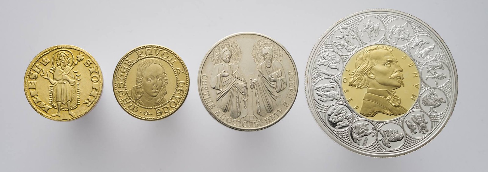 ČTVEŘICE PAMĚTNÍCH MINCÍ