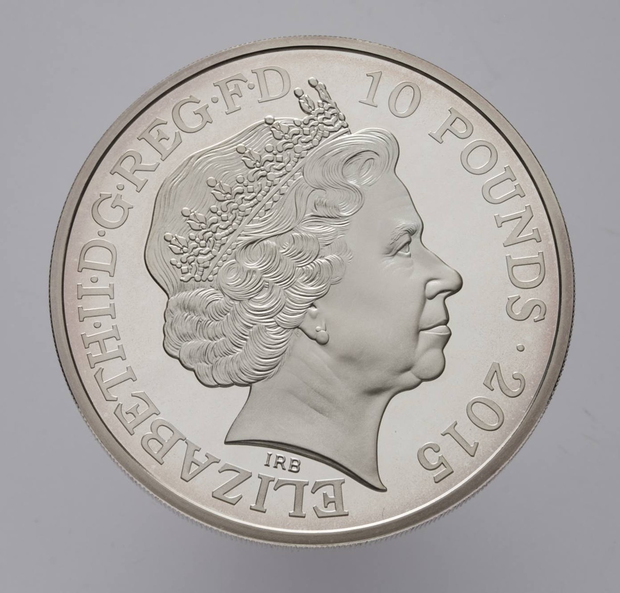 STŘÍBRNÁ MINCE K 50. VÝROČÍ ÚMRTÍ SIRA WINSTONA CHURCHILLA