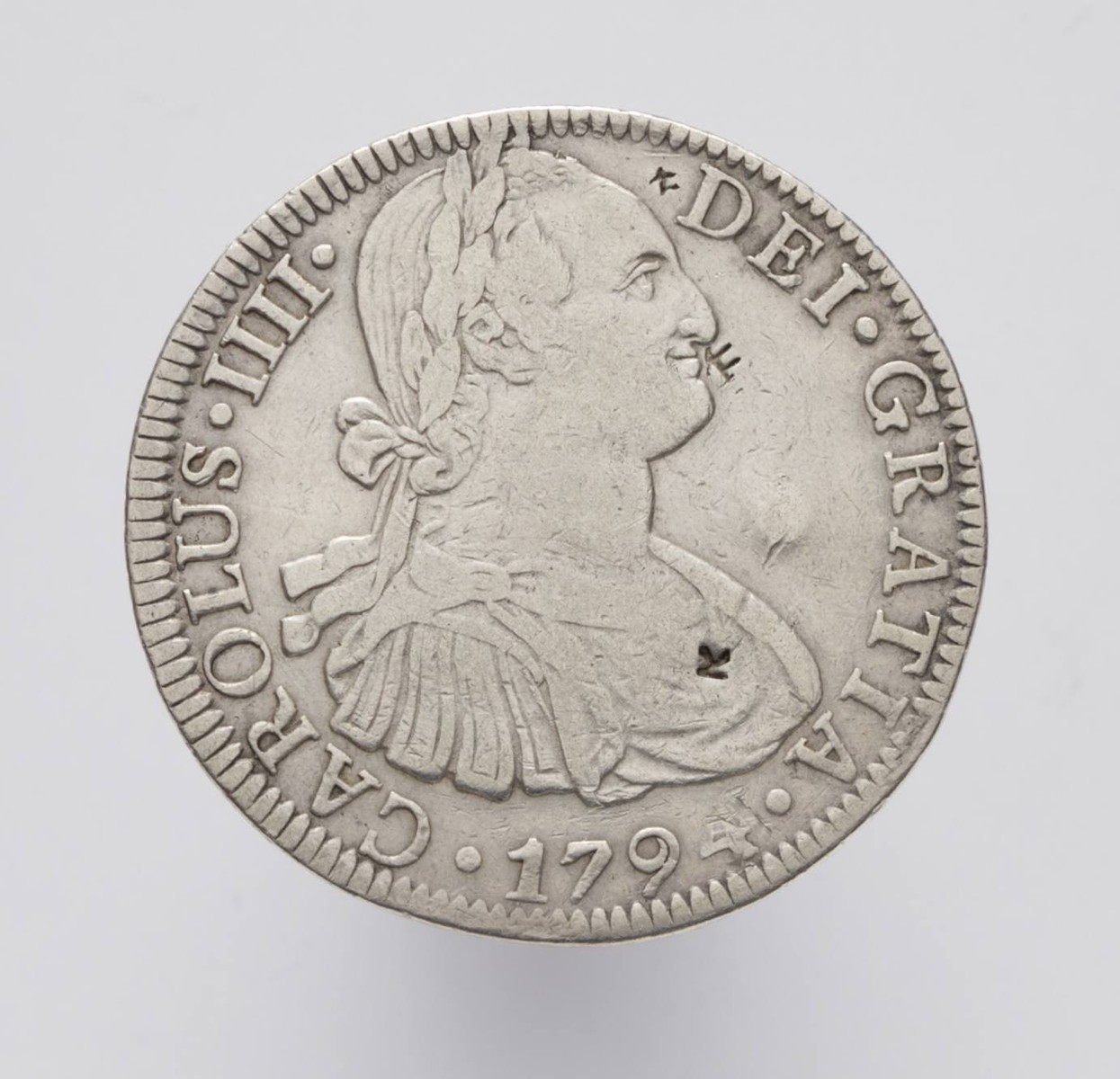 STŘÍBRNÁ OBĚŽNÁ MINCE 8 REALES