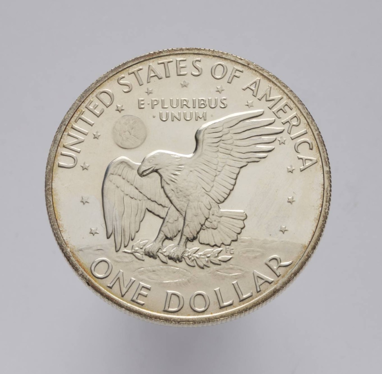 STŘÍBRNÁ PAMĚTNÍ MINCE 1 DOLLAR "EISENHOWER"