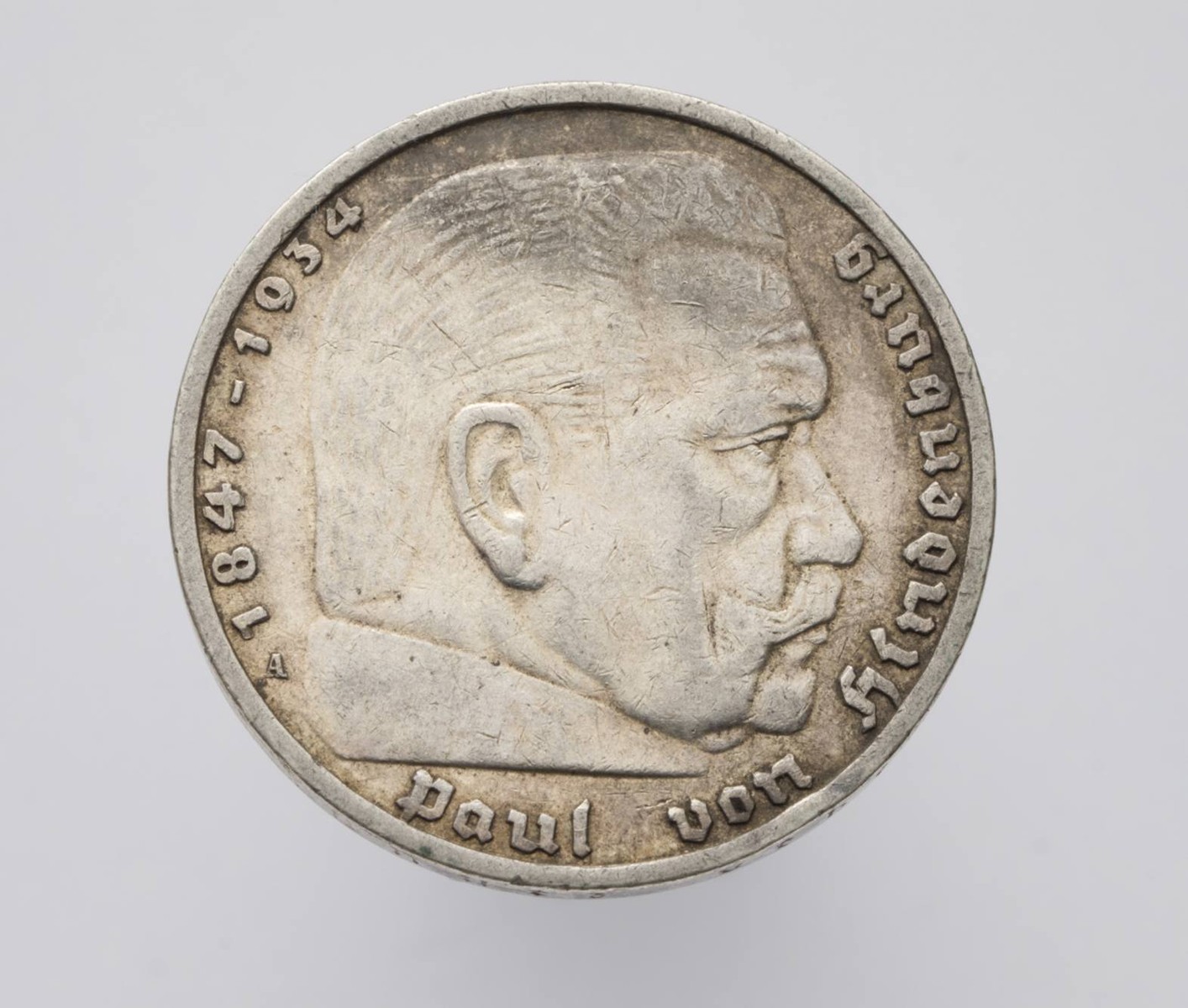STŘÍBRNÁ 5 MARKA PAUL VON HINDENBURG