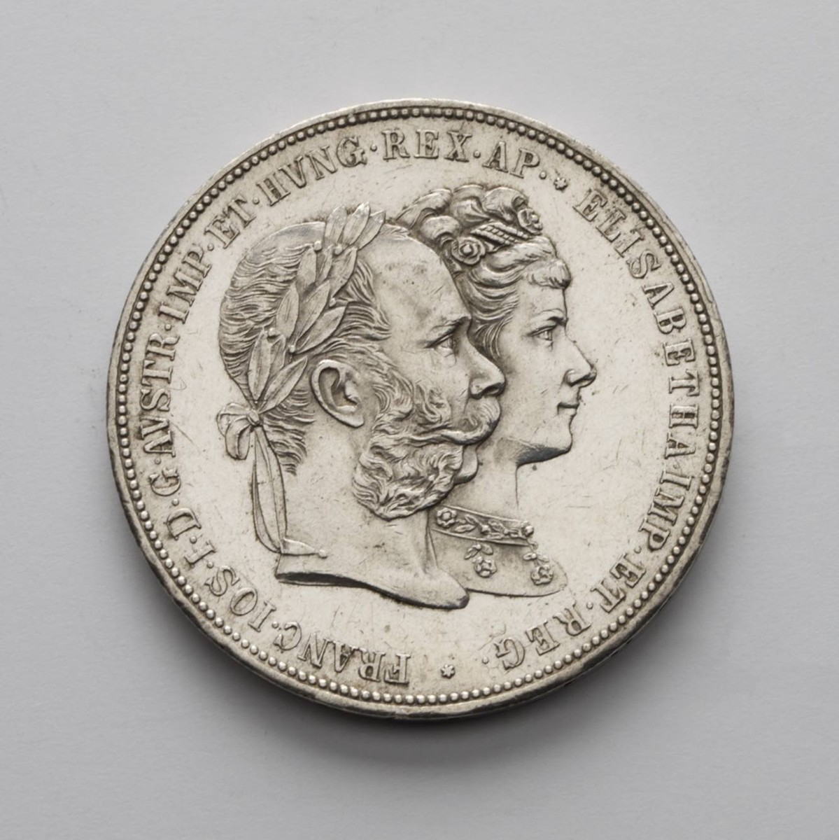 STŘÍBRNÝ PAMĚTNÍ 2ZLATNÍK - STŘÍBRNÁ SVATBA