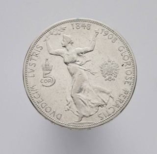 STŘÍBRNÁ PAMĚTNÍ 5 KORUNA 60 LET VLÁDY