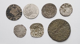 SOUBOR DROBNÝCH STŘÍBRNÝCH MINCÍ