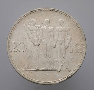 STŘÍBRNÁ 20 KORUNA