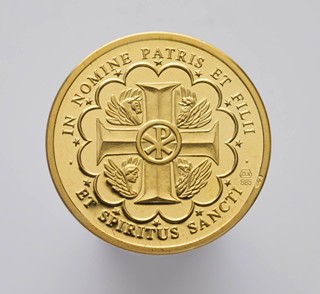 ZLATÁ PAMĚTNÍ MEDAILE PANNA MARIE SVATOHOSTÝNSKÁ 1912-2012 - 100. VÝROČÍ KORUNOVACE