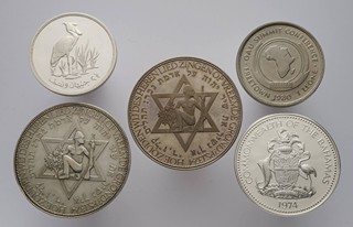 SOUBOR 5 MINCÍ A MEDAILÍ (AG, CUNI)