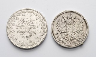 DVOJICE STŘÍBRNÝCH MINCÍ